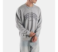 Reebok - Arch Shadow Men's Crewneck Sweatshirt, Light Grey Marl, Taglia: XS