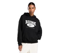 Reebok Archive Essentials Maglione, Black, M Donna