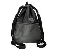 Reebok Arlo Zaino Sacco Nero 35 x 46 cm Poliestere by Joumma Bags, Nero, Taglia unica, Zaino Sacco