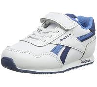 Reebok Bambini e ragazzi REEBOK ROYAL CL JOG 3.0 1V Scarpe da ginnastica, ftwr white/batik blue/essential blue, 23.5 EU