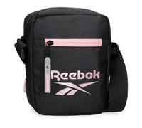 Reebok Beverly Borsa da corriere Nero 17x21x7 cm Poliestere, Nero, Taglia unica, Tracolla