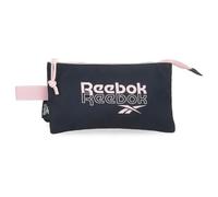 Reebok Binley Astuccio triplo blu 22 x 12 x 5 cm Poliestere by Joumma Bags, blu, 22x12x5 cms, Astuccio triplo