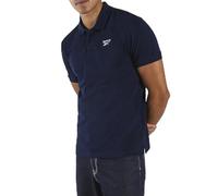 Reebok Classics Blaze Embroidered Short Sleeve Polo Blu L / Regular Uomo