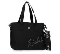 Reebok Violet Borsa a tracolla Nero 27x22x15 cm Poliestere by Joumma Bags
