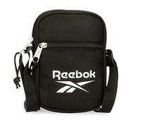 Reebok Borsa a tracolla Boston piccola nera 12x17x2,5 cm Poliestere