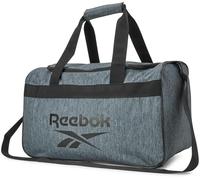 Reebok Borsone da viaggio, borsa sportiva compatta classica, leggera, per viaggi, spiaggia, allenamento, Guerriero grigio chiaro ll, Taglia unica