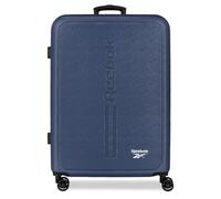 Reebok Boston Medium Marine Valigia 46x65x25 cm Rigido ABS Lucchetto a Combinazione Integrato 56L 4kg 4 Doppie Ruote di Joumma Bags
