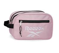 Reebok Boston Neceser Dos Compartimentos Rosa 26x16x12 cm Poliestere di Joumma Bags