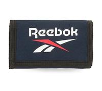 Reebok Boston Portafoglio con Portamonete Blu 13x8x2,5 cm Poliestere
