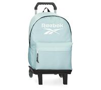 Reebok Boston Zaino Scuola con Carrello Blu 31x44x17,5 cm Poliestere by Joumma Bags, blu, 31x44x17.5 cms, Zaino scuola con carrello