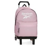 Reebok Boston Zaino scuola con carrello rosa 31 x 44 x 17,5 cm poliestere by Joumma Bags, rosa, 31 x 44 x 17,5 cm, zaino scuola con carrello, Rosa, 31x44x17.5 cms, Zaino scolastico con carrello