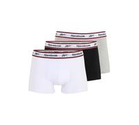 Reebok Boxer 'Barlow' grigio sfumato / rosso / nero / bianco Uomo - Abbigliamento - Intimo - Mutande - Boxer attillati Reebok S