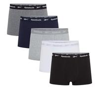 Reebok Boyes Boxer Cotone Traspirante | Intimo Maschile Elasticizzato Comfort Fit | Mutande Sportive Multipack Uso Quotidiano | Tessuto Morbido Supporto Attivo