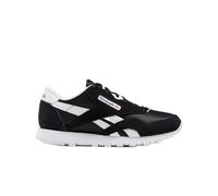 Reebok Boy's Cl Nylon Sneaker, Nero e Bianco, 6.5 UK Child