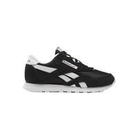 Reebok Boy's Classic Nylon Sneaker, Black/White, 13.5 Little Kid