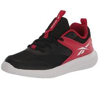 Reebok Boy's Rush Runner 4.0 Running Shoe, Black/Vector Red/White, 1.5 Little Kid