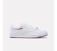 Reebok - Bravo x Club C Sneakers, White/Purple/Blue, Taglia: 40