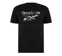 Reebok Camo Moderno T-Shirt, Nero, S Uomo