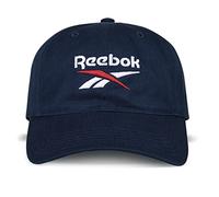 Reebok Cappello Classico con Logo | Uomo | Donna | Regolabile | Traspirante | Quotidiano | Basso Profilo | Twill di Cotone, Navy, Taglia Unica