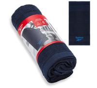 Reebok Capri Asciugamano da Palestra in Cotone - Navy Blue 40 x 80cm Vector Navy