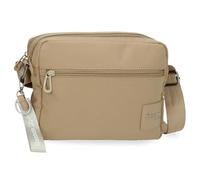 Reebok Cherry Borsa a tracolla Due scomparti Beige 25 x 16 x 6,5 cm Poliestere by Joumma Bags, Beige, Borsa a tracolla a due scomparti