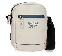 Reebok Cincinnati Borsa a tracolla media bianca 17x22x6 cm Pelle sintetica