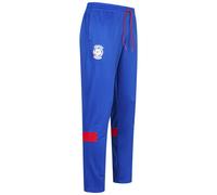 Reebok CL Calcio Pantaloni Uomo Pantaloni Allenamento Blu Nuovo