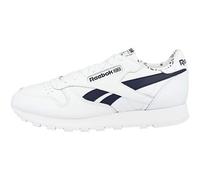 Reebok Cl Lthr - Sneaker, White/Vector Navy,