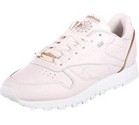 Reebok Classic Leather Hardware - Scarpe da Ginnastica Basse Donna, Rosa (Pale Pink/White/Rose Gold), 36 EU
