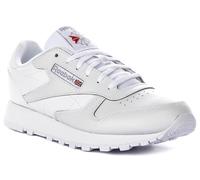 Reebok Classic Leather Retro Suede Trainer Donna In Bianco Trainer EU 36-41