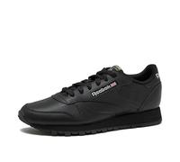 Reebok Classic Leather, Scarpe da ginnastica Donna, CBLACK/CBLACK/PUGRY5, 39 EU