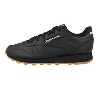 Reebok Classic Leather, Scarpe da ginnastica Donna, CBLACK/PUGRY5/RBKG03, 38 EU