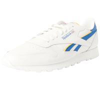 Reebok Classic Leather, Scarpe da ginnastica Donna, CHALK/VECBLU/COGOLD, 55 EU