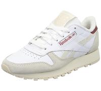 Reebok Classic Leather, Scarpe da Ginnastica Donna, Ftwwht/Chalk/SEDROS, 37.5 EU