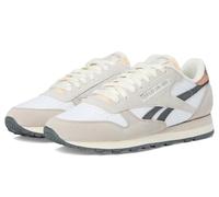 Reebok Classic Leather, Scarpe da ginnastica Unisex - Adulto, 43/43.5 EU, Bianco Pietra Di Luna Grigio 5
