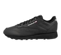 Reebok Classic Leather, Scarpe da ginnastica Unisex - Adulto, CBLACK/CBLACK/PUGRY5, 37.5 EU