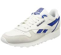 Reebok Classic Leather, Scarpe da Ginnastica Unisex - Adulto, Chalk/VECBLU/VECNAV, 36 EU