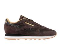 Reebok Classic Leather, Scarpe da Ginnastica Unisex - Adulto, Dark Matter/Black/Khaki Brown, 35 EU