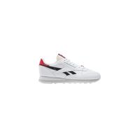Reebok Classic Leather, Scarpe da ginnastica Unisex - Adulto, FTWWHT/CBLACK/VECTRED, 40.5 EU