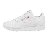 Reebok Classic Leather, Scarpe da ginnastica Unisex - Adulto, FTWWHT/FTWWHT/PUGRY3, 42 EU