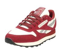 Reebok Classic Leather, Scarpe da Ginnastica Unisex - Adulto, Rich Maroon/Chalk/Grey 3, 43 EU