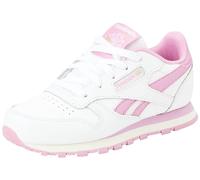 Reebok Classic Leather, Scarpe da ginnastica Unisex - Bambini e ragazzi, FTWWHT/JASPNK/CHALK, 37 EU