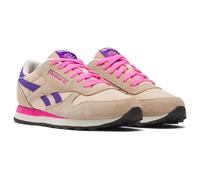 Reebok Classic Leather, Scarpe da Ginnastica Unisex - Bambini e Ragazzi, Tapioca/Atomicpink/Solarpurple, 36 EU