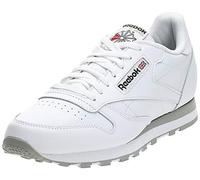 Reebok Classic Leather, Scarpe da Ginnastica Uomo, Bianco (Int-White/Lt. Grey), 42.5