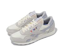 Reebok Classic Nylon Chalk Cold Grey Men Unisex Casual LifeStyle Shoes 100072105
