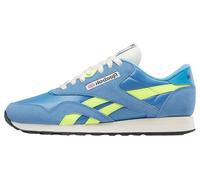 Reebok Classic Nylon, Scarpe Uomo, Essentialblue Solar Acid Yellow Vtgchalk, 44.5 EU