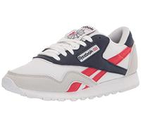 Reebok Classic Nylon, Scarpe Uomo, Rosso Primordiale Blu Navy Vector Bianco, 36 EU
