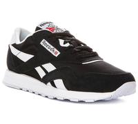 Reebok Scarpe Classic Nylon Nero/Bianco Taglia 43