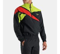 Reebok - Classics F FR Giacca da pista, Black/Retro Lime, Taglia: S