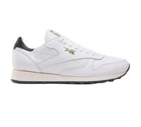 Reebok Sneaker Unisex in Pelle Classica, Gesso Bianco e Nero, 42 EU